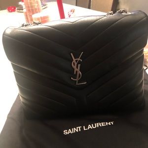 Saint Laurent Loulou bag.